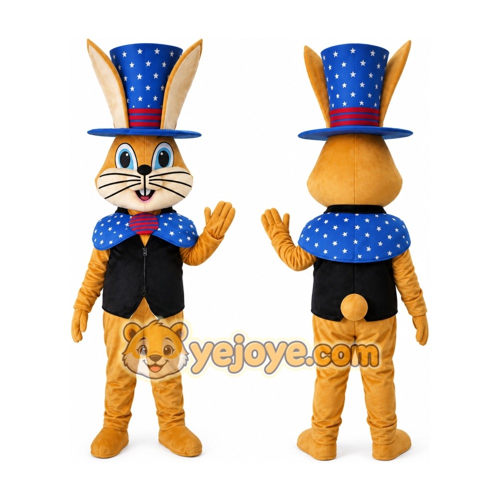 Unisex Adult Rabbit Mascot Costume Unisex Adult Rabbit Mascot Costume