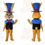 Unisex Adult Rabbit Mascot Costume