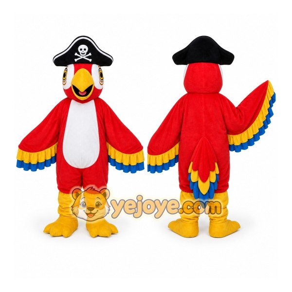 Birds Pirate Parrot Mascot Costumes