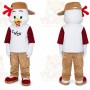 Unisex Chicken Mascot Costume