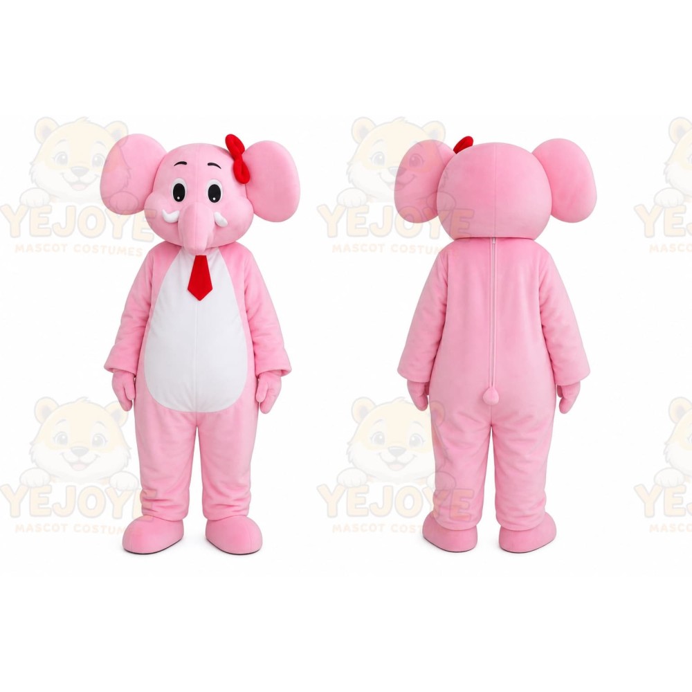 Unisex Elephant Cartoon Mascot Costume