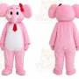 Unisex Elephant Cartoon Mascot Costume