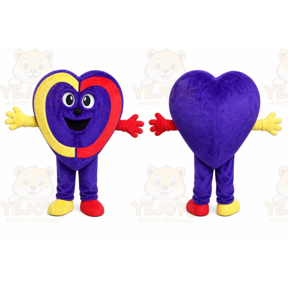 Valentine Heart Lollipop Mascot Costumes