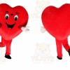 Valentine'S Day Red Heart Love Mascot Costume