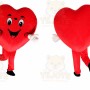 Valentine'S Day Red Heart Love Mascot Costume