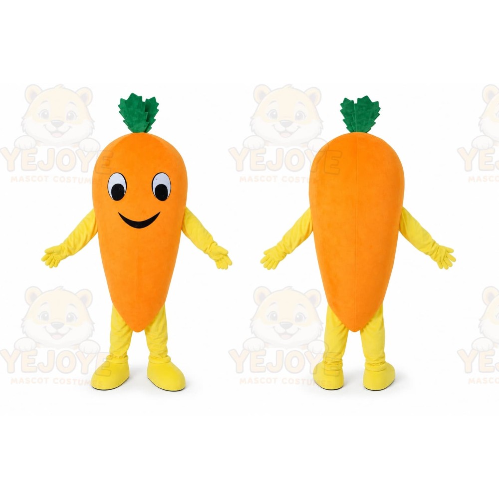 Vegetables Carrot Mascot Costume