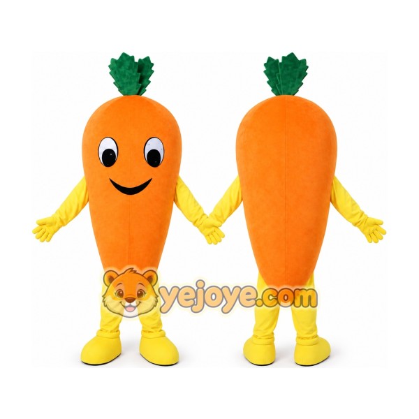 Vegetables Carrot Mascot Costume