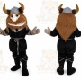 Viking Man Mascot Costume Cartoon Character