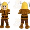 Viking Warrior Knight Mascot Costume