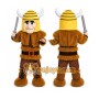 Viking Warrior Knight Mascot Costume