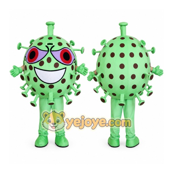 Virus Bacteria Mascot Costume Virus Outfit