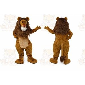 Wally Lion Mascot Costume