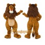 Wally Lion Mascot Costume