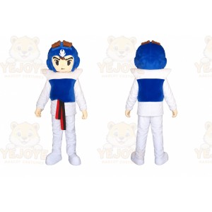 Warrior Cartoon Character Mascot Costume