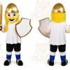Warrior Knight Cavalier Paladin Mascot Costume
