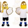 Warrior Knight Cavalier Paladin Mascot Costume