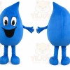 Water Drop Mascot Costume for Adults