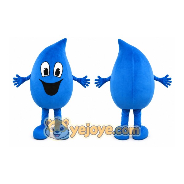 Water Drop Mascot Costume for Adults