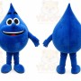 Water Drop Mascot Raindrop Costume