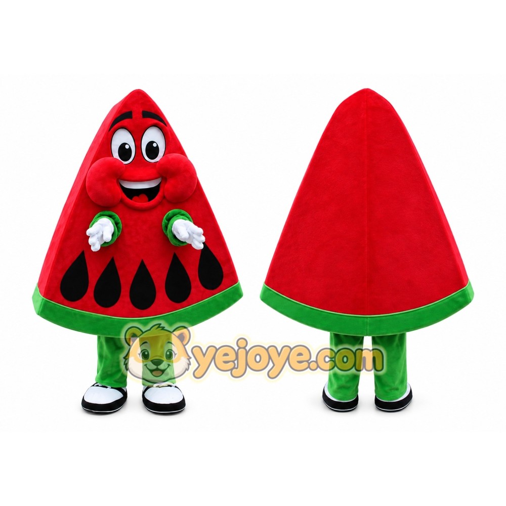 Waterlemon Mascot Costume Red Waterlemon Waterlemon Mascot Costume Red Waterlemon