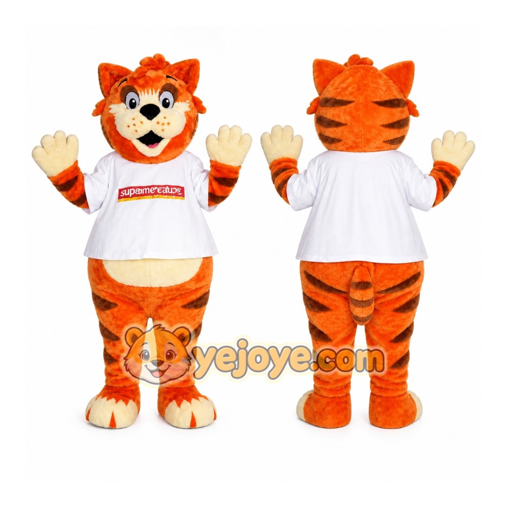Weatherseal Cat Mascot Costume Weatherseal Cat Mascot Costume