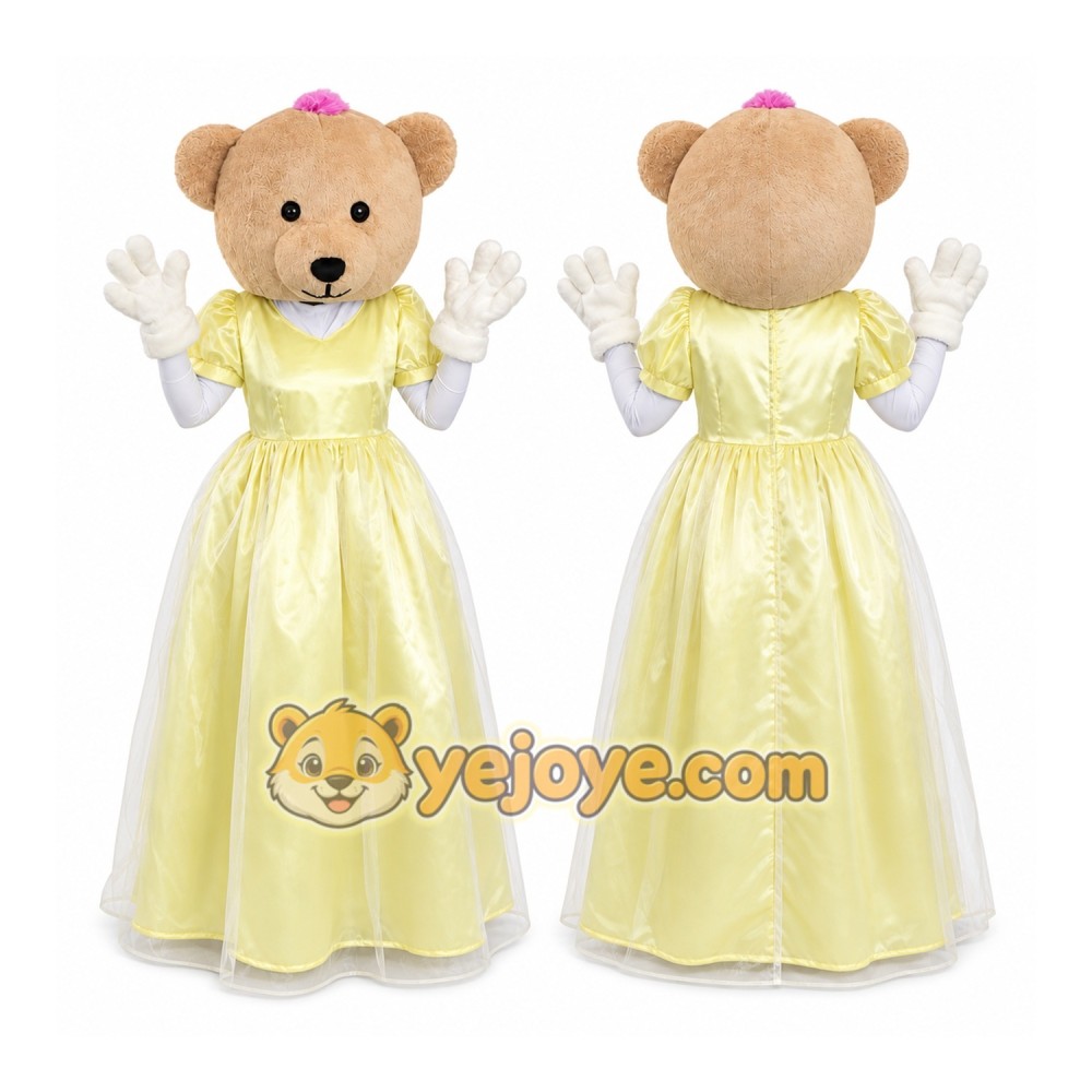 Wedding Bear Mascot Costume