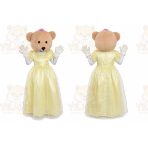 Wedding Bear Mascot Costume