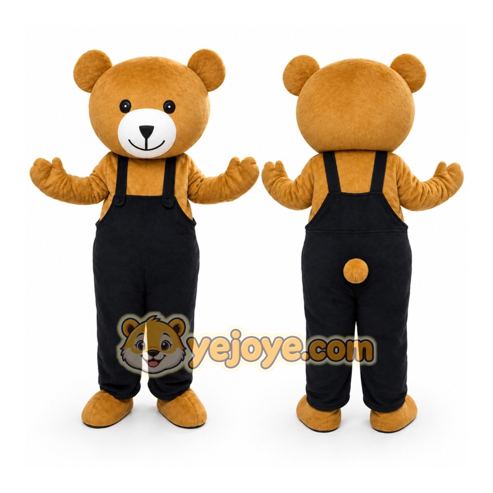 Wedding Teddy Bear Mascot Costume