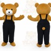 Wedding Teddy Bear Mascot Costume