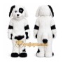 Black & White Spot Dog Mascot Costume