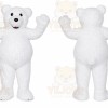 White Bear Mascot Costume