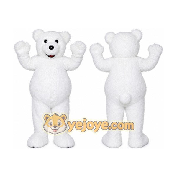White Bear Mascot Costume