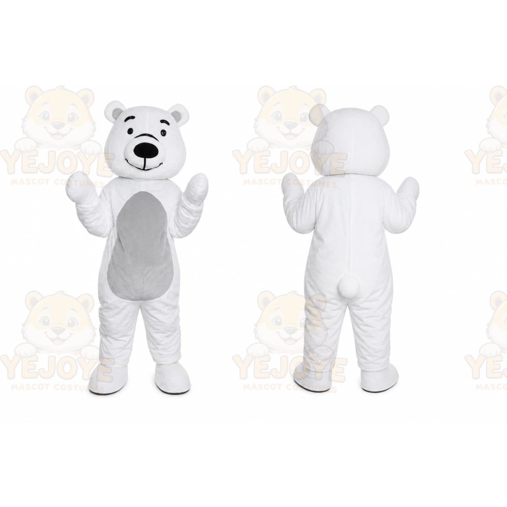 White Bears Mascot Costume