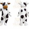 Black And White Cow Mascot Costume