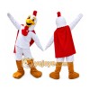 White Big Cock Mascot Costume for Adult White Big Cock Mascot Costume for Adult