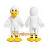 White Bird Mascot Costume Character Outfit