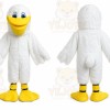 White Bird Mascot Costume Character Outfit