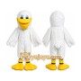 White Bird Mascot Costume Character Outfit