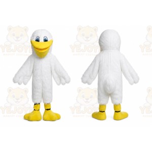 White Bird Turkey Plush Mascot Costume