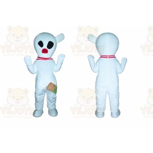 White Bottle Mascot Costume