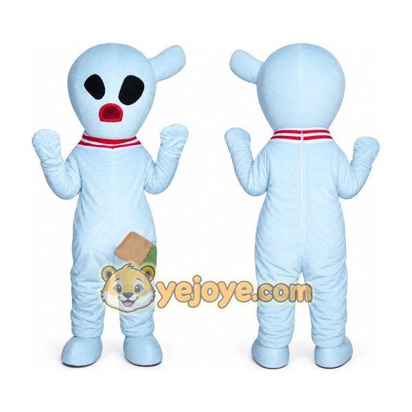 White Bottle Mascot Costume