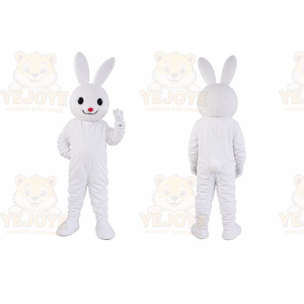 White Bunny Rabbit Mascot Costume