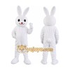 White Bunny Rabbit Mascot Costume White Bunny Rabbit Mascot Costume