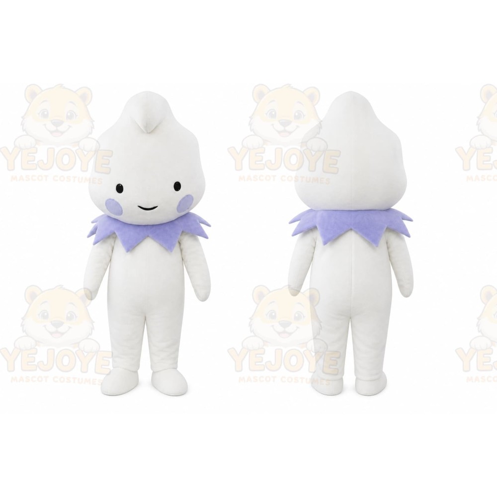 White Candy Mascot Costume Adult Character Cosplay Costume