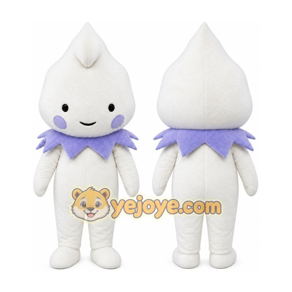 White Candy Mascot Costume Adult Character Cosplay Costume
