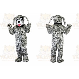 Black and White Dalmatian Dog Mascot Costume