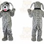 Black and White Dalmatian Dog Mascot Costume
