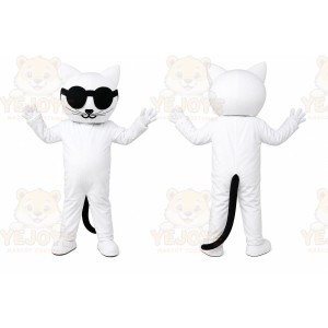White Cat Mascot Costume