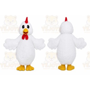 White Chicken Mascot Costume for Adult