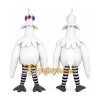 White Crane Bird Mascot Costume White Crane Bird Mascot Costume